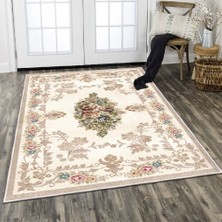 Homefesto Dekoratif Özel Tasarım Şönil Dokuma Taban Yumuşak Dokulu Halı Renkli 140 x 220 cm