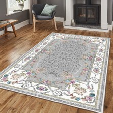 Homefesto Dekoratif Özel Tasarım Şönil Dokuma Taban Yumuşak Dokulu Halı Renkli 140 x 220 cm