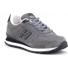 Hammer Jack 19250 Peru Gri Renk Nubuk Deri Erkek Sneaker