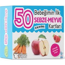 Bebeğimin Ilk 50 Sebze - Meyve Kartları