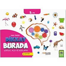 Okul Öncesi Dikkat Burda Görsel Algı ve Kodlama Onburda Yayınları
