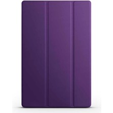 noktaks - Apple iPad 10.9 2022 (10.Nesil) - Tablet Kılıfı Smart Cover Standlı 1-1 Kılıf - Mor