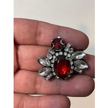 Gönülden Tasarım 4x4 Zirkon Taşlı Tasarım Aplike Giyim Aksesurı