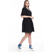 Sense Cep Detaylı Mini Elbise | ELB34254