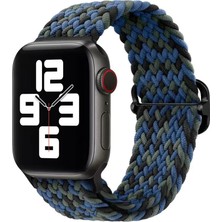 MobaxAksesuar Apple Watch 10 42mm - 38/40/41mm Kordon Örgü Tokalı Kordon 2/3/4/5/6/se/7/8/9