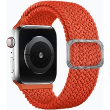 MobaxAksesuar Apple Watch 10 42mm - 38/40/41mm Kordon Örgü Tokalı Kordon 2/3/4/5/6/se/7/8/9