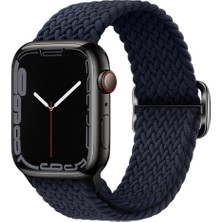 MobaxAksesuar Apple Watch 10 42mm - 38/40/41mm Kordon Örgü Tokalı Kordon 2/3/4/5/6/se/7/8/9