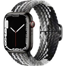 MobaxAksesuar Apple Watch 10 42mm - 38/40/41mm Kordon Örgü Tokalı Kordon 2/3/4/5/6/se/7/8/9