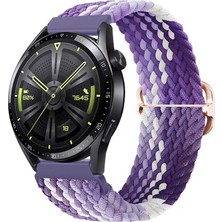 Huawei Watch GT GT2 GT3 GT4 GT5 42mm/Honor Magic 2 Kordon Örgü Tokalı Kordon
