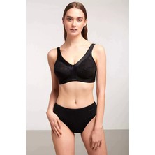 Kom Barbara Telsiz ve Kapsız Toparlayıcı Sütyen Siyah (2 Paket)