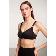 Kom Carol Pamuklu Balensiz Sutyen Siyah