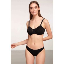 Kom Nelly Balenli Toparlayıcı Sutyen Siyah