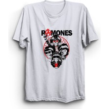 Ramones, Skull, Rock Metal Grup Tişörtü