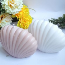 Candles Flame 2 Li Dekoratif Istridye Mum Kokulu