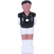 Zwinz 4.3 "futbol Foosball Man Masa Futbol Oyuncusu Parça Guys Accessories Siyah (Yurt Dışından)