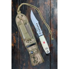 Tekinhediyelik Outdoor Bıçağı Balık Temizleme Piknik Gezi Dağçılık Bıçağı Kamp Av Bıçak Çakı Kılıflı
