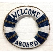 Çıpacı Mavi Beyaz Welcome Can Simidi