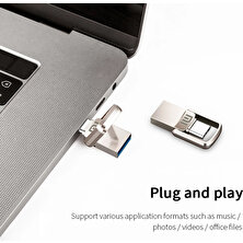 Xiaomi USB Disk 2TB USB 3.1 Type-C Arayüzü Cep Telefonu Bağlantılı