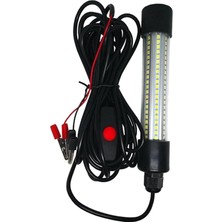 LED Fıshıng Hızlı Boge 12V Sualtı Dalgıç Gece Crappie Shad Squid Cazibesi Sıcak Beyaz(Yurt Dışından)