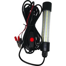 LED Fıshıng Hızlı Boge 12V Sualtı Dalgıç Gece Crappie Shad Squid Cazibesi Sıcak Beyaz(Yurt Dışından)