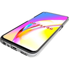 Happycase Oppo A54 4g Kılıf Deluxe 2mm Şeffaf Silikon - Şeffaf