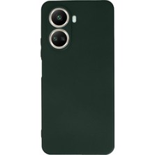 Happycase Huawei Nova 10 Se Kılıf First Silikon - Koyu Yeşil