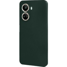 Happycase Huawei Nova 10 Se Kılıf First Silikon - Koyu Yeşil