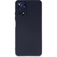 Happycase Xiaomi Redmi Note 11 Pro Kılıf First Silikon - Lacivert