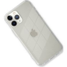 Happycase Apple iPhone 11 Pro Max Kılıf 3D Vera - Şeffaf