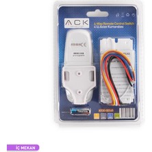 Ack 4 Lü Avize Kumandası 220V 200W-1000W