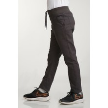 YHE Store Okul Pantolonu Lastikli Ribana Bel Kanvas Çocuk Pantolonu