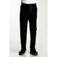 YHE Store Okul Pantolonu Lastikli Ribana Bel Kanvas Çocuk Pantolonu
