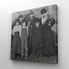 Dünyatablo 1918 Ispanyol Gribi Krizi, Maskeli Kedi, Kanvas Tablo