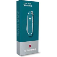 Victorinox Çakı Classic Alox Wild Jungle Turkuaz Kutuda