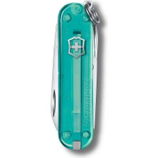 Victorinox Çakı Classic Tropical Surf Şeffaf Turkuaz Kutuda