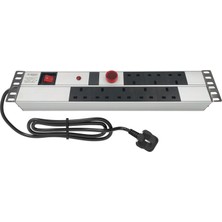 Connect 19″  2u  8  Way Brıtısh Type BS1363 Socket