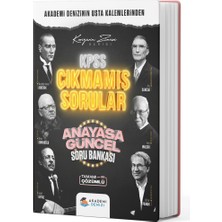 Akademi Denizi Yayınları Akademi Denizi KPSS Genel Yetenek Genel Kültür Anayasa Güncel Bilgiler Çıkmamış Sorular