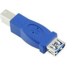 F Fityle 1 Adet USB 3.0 Adaptör Dönüştürücü, USB Tip A Ila B Adaptörü (Yurt Dışından)