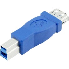 F Fityle 1 Adet USB 3.0 Adaptör Dönüştürücü, USB Tip A Ila B Adaptörü (Yurt Dışından)