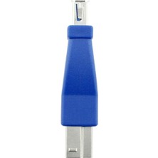 F Fityle 1 Adet USB 3.0 Adaptör Dönüştürücü, USB Tip A Ila B Adaptörü (Yurt Dışından)