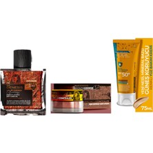 Piar Genesis Işıltılı Kuru Bakım Yağı+Koyu Halka Kapatıcı+Hyperpigmentation Suncream 3'lü Set