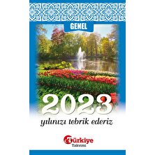 Devasa 2023 Türkiye Takvimi, Duvar Takvimi, Namaz Vakti, Şelale Manzara