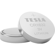 Tesla Button Serisi CR1632 Lityum Düğme Pil Geleceğin Pilleri 2 li Paket