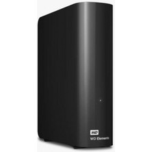 12TB Wd 3.5&quot; Usb3.0 Elements Siyah WDBWLG0120HBK-EESN