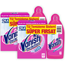 Vanish Kosla Tül Toz 450 gr x 2 Adet + Vanish Kosla Tül Parlatıcı 450 ml x 2 Adet