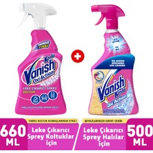 Vanish Kosla Halı Temizleyici Sprey 500 Ml+ Koltuk Leke Çıkarıcı 660 ml