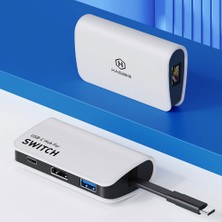 Hagibis Shaza Hagibis Type-C 4in1- 4K Hdmı, RJ45, USB 3.0, PD100W Dönüştürücü Hub Adaptör