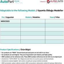 Alpha Auto Part Mercedes Için Yan Ayna Kolu