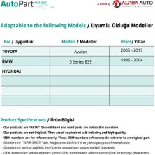 Alpha Auto Part Toyota Avalon Için Arka Perde Tamir Zamak Dişlisi