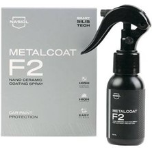 Nasiol Metalcoat F2 Araç Sprey Nano Seramik Kaplama ve Boya Koruma 50 ml